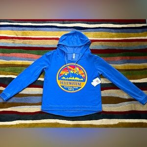 Brand new Yellowstone National Park lightweight hoodie